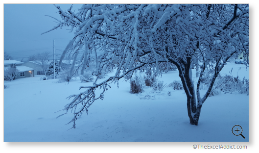 Weather pics from Newfoundland, Canada compliments of TheExcelAddict.com