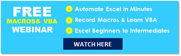 Learn How To Record MACROS & Write VBA Code within 1 HOUR