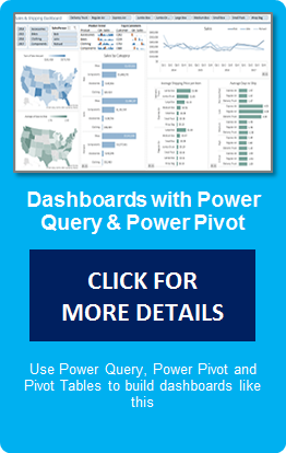 Excel Dashboards With Power Pivot Power Query by Mynda Treacy