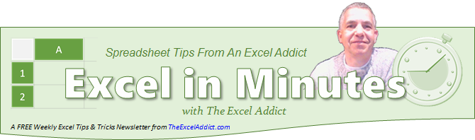 IMAGE: Excel In Minutes Tips and Tricks from The Excel Addict - Microsoft Excel 2003, 2007, 2010, 2013, 2016, 365