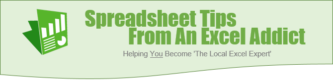 The Excel Addict - Help with Excel 2013, 2010, 2007, 2003