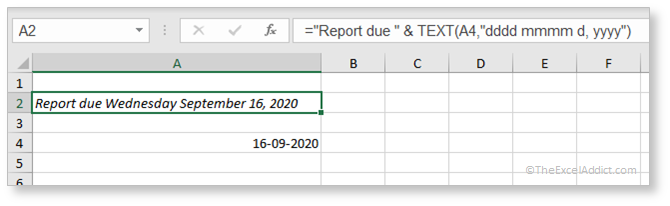 Text And Formatted Number In Same Cell in Microsoft Excel 2007 2010 2013 2016 2019 365